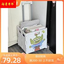 Small helpers home life folding cart cart cart cart shopping cart buy food delivery