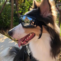 Pet glasses dog goggles waterproof and windproof sunscreen UV protection big dog glasses sunglasses big dog utensils