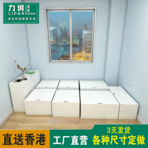 Customized multifunctional tatami bed storage box floor bed combination Rubiks Cube saves space small apartment storage step Rice