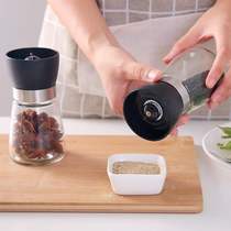 Grinding Machine Stainless Steel Home ceramic Kitchen Seasoning Black Pepper Grain with pollen Manual now Crushed Sea Salt