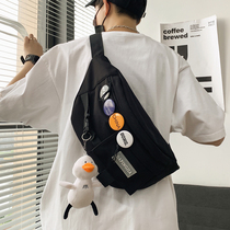 Large Capacity Chest Bag Male Tide Card Day Inset Single Shoulder Sloped Satchel Bag 100 Hitch Movement Cross-Pack Woman