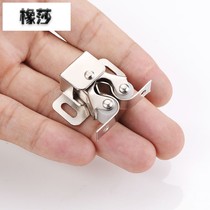 Furniture cabinet door Door bumper Hardware accessories buckle Old-fashioned door clip lock Strong small magnetic touch buckle touch bead