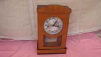 Jiako file new net good use in the 50s public-private joint production three-five-seat clock mechanical winding old alarm clock