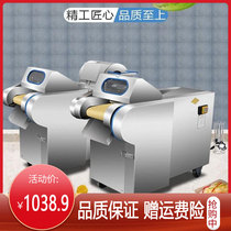 Canteen vegetable cutter automatic canteen kitchen vegetable cutting silk slice multi-function vegetable cutter commercial