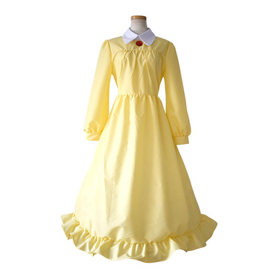 taobao agent Yellow castle, dress, clothing, cosplay