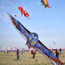 Eagle kite toy beginner creative old-fashioned breeze easy-to-fly large adult belt wheel anti-gale extra large