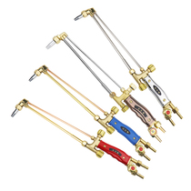 Stainless steel extended thick oxygen acetylene cutting gun firing suction torch welding gun
