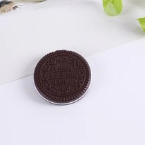 Creative cartoon portable mirror comb set Student small comb Mini small mirror portable folding cute makeup mirror