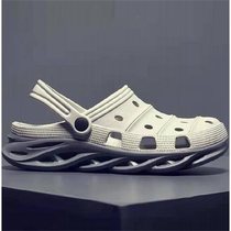 Japan JULIPET mens cave shoes outdoor beach shoes non-slip soft-soled big head sandals summer baotou sandals tide