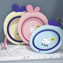 Baby special basin wash ass newborn wash basin foldable suspension baby laundry wash basin household