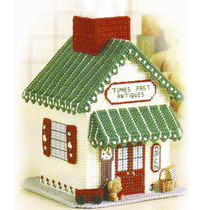 Handmade three-dimensional embroidery 5 cross-stitch new living room rural pastoral tissue box pumping box non-printing diamond picture