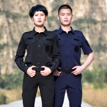  2021 new quick-drying instructor uniform training suit Duty training suit suit mens outdoor security suit combat suit frog suit