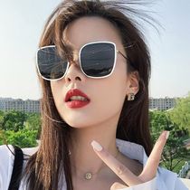 Sunglasses women 2021 models net red temperament new sunglasses women anti-UV large face thin ins round face women