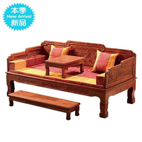 1 Arhat couch Living room Double Zen bed Simple clubhouse Multi-person furniture Arhat bed R New Chinese X-style Meisha Neng Gong