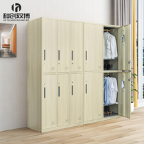 More Wardrobe Staff Cabinet Locker SHEET WOOD WOOD GRAIN TRANSFER BELT LOCK FITNESS ROOM DORMITORY BATHROOM CHANGE WARDROBE DEPOSIT BAG CABINET