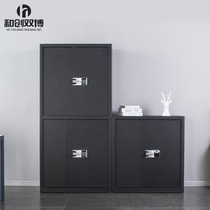 Secret cabinet black iron file cabinet electronic password cabinet steel thickened office cabinet financial filing cabinet national security lock