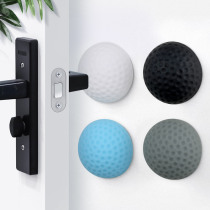  Door suction door stopper punch-free new silicone anti-collision door handle door bumper bathroom household suction wall invisible door top