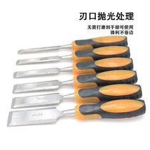 Woodworking chisel Manual flat shovel chisel carpenter set DIY multi-function slotted chisel woodworking tool set