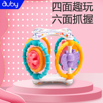 Ao Bei hand grab ball toy baby molars tooth gum multifunctional hand training ball puzzle baby hand tactile perception
