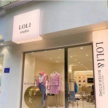 Hanging outdoor doorhead Acrylic light box billboard L corner display shop double-sided glowing customization