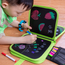 Childrens drawing board home writing small blackboard erasable graffiti painting early education educational toys children baby artifact
