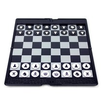Chess game special foreign trade portable soft plastic magnetic folding wallet mini student training chess