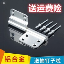 Thickened 35 aluminum hinge non-flush aluminum alloy door hinge bathroom door kitchen door sand door hinge 3