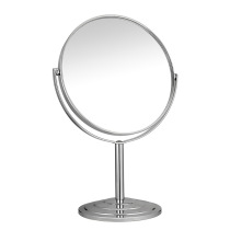 Rotating large round mirror desktop toilet bathroom bedroom high-definition vanity mirror desktop makeup mirror net red trial mirror