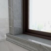 Stone plastic imitation marble window cover with self-adhesive window frame window sill plate table top decorative line door frame door sleeve line