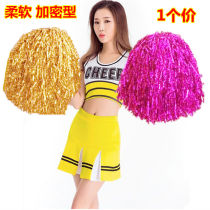 Adult Dancing Hand Flowers Cheerleading the ball cheerleader takes a florist dance performance The Handball Square Dance Colorful Ball Flowers