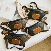 Running bag male Summer Female same fashion print letter chest bag 2021 summer ins