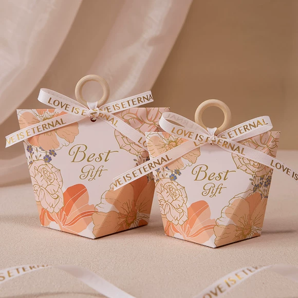 糖盒结婚喜糖盒ins风创意欧式婚礼糖果盒专用喜糖袋礼盒装空盒子
