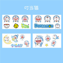 ins wind hand tent teenage girl sticker cartoon PVC waterproof no-mark stickers suit cute teenage kindergarten characters insulated cup subhand bill electric car helmet kettle mobile phone water glass decoration paste