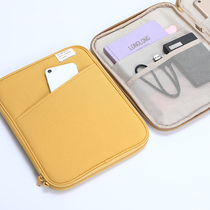 Can put down the ipad bag shockproof flat bag handbag protective bag anti-bending Japanese portable female 10 inch