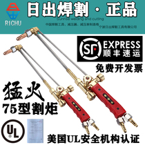 Gas cutting torch type 30 100 type 75 series stainless steel industrial grade oxygen acetylene cutting gun liquefied gas sunrise oil seal