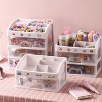 Net red hairclip headgear jewelry box high-end exquisite desktop student ins children hair accessories storage box girl princess