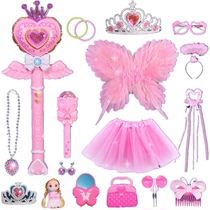 Aisha Magic Wand Girl Wand Childrens Crown Fairy Princess Aisha Creative Scepter Cane Girly Heart gift