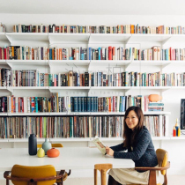 Bookshelf wall shelf wall hanging bookcase creative desk wall partition shelf living room wall cabinet