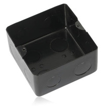 120 type thick black ground plug bottom box universal 10cm base concealed metal floor cassette 100*100*55