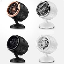 Double-blade Turbine Table Tiny Round Fan Quiet Operation