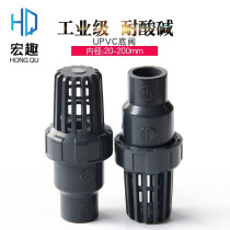 PVC bottom valve water pump check valve flower basket head plastic water pipe pumping fish tank terminal check valve UPVC Pipe fittings