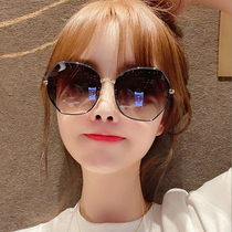 Polarized Sunglasses 2022 New Wave Anti-UV Tea Color Glasses Advanced Sensual Sunscreen Sunglasses Female Summer Photo