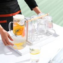 Day Style Water Fitting Living Room Home Tea Cup Light Lavish Glass Water Cup Family Hospitality Tea Set Cup With Drinking Water Cup