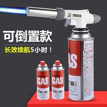 Liquefied gas wool gas fire gun burning machine card type household gun head gun flamethrower burning pig portable