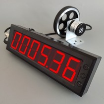 Meter roller type high-precision large-screen electronic digital display curling edge banding machine number meter