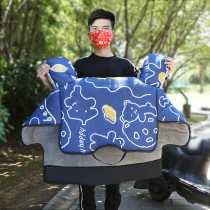 Electric car windshield is thickened in winter and thickened warm battery motorcycle cold-proof tram waterproof windshield winter winter