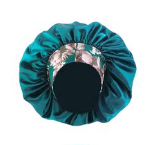 Shower Caps Satin Hat Sleeping Nightcap Large Print Headband