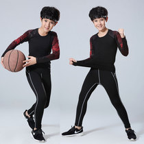 England Jordan Ramos children's basketball suit base jersey tights with boys long sleeve winter football