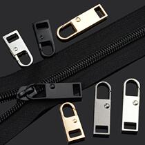 Zipping Accessories Pending Hanging Down Cover Zipper Detach Shoe Zip Tip