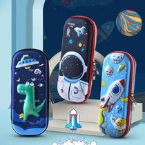 Stationery case pencil case large capacity pencil case Boys Primary School students boys boys and girls kindergarten 3D cartoon multi-layer bag